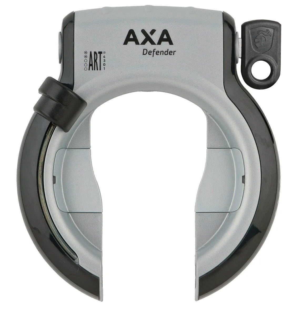 Defensor de bloqueo de anillo Axa - negro plateado