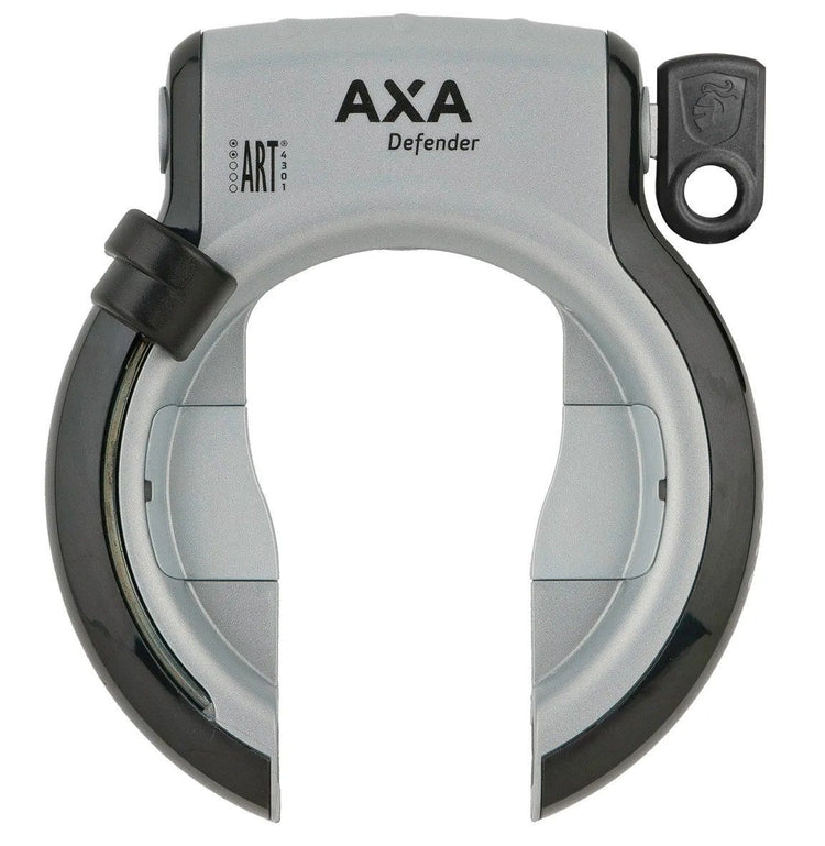 Defender per lucchetto ad anello Axa - nero argento