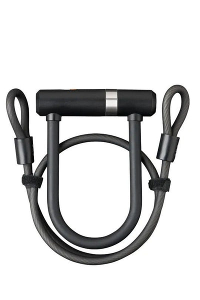 Axa beugelslot newton u-lock pro mini met kabel