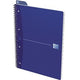 Blocco note universitario oxford a4 a quadretti blu