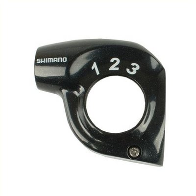 Shimano Afdekkap SL-3S35 Nexus 3 polypropyleen zwart wit