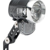 Faro anteriore Axa blueline t-steady dinamo per auto 50 lux nero