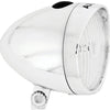 Axa koplamp classic batterij aan uit zilver