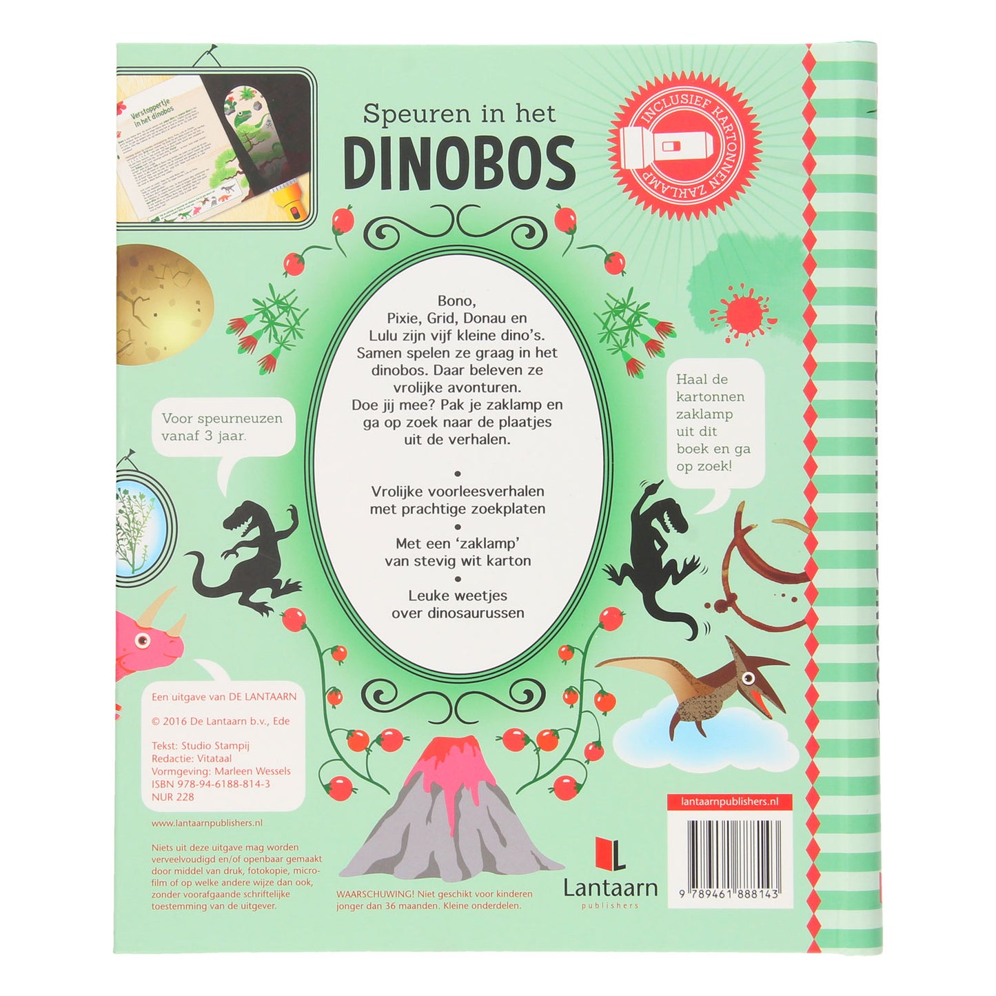 Cerca nella torcia di cartone Dinobos +