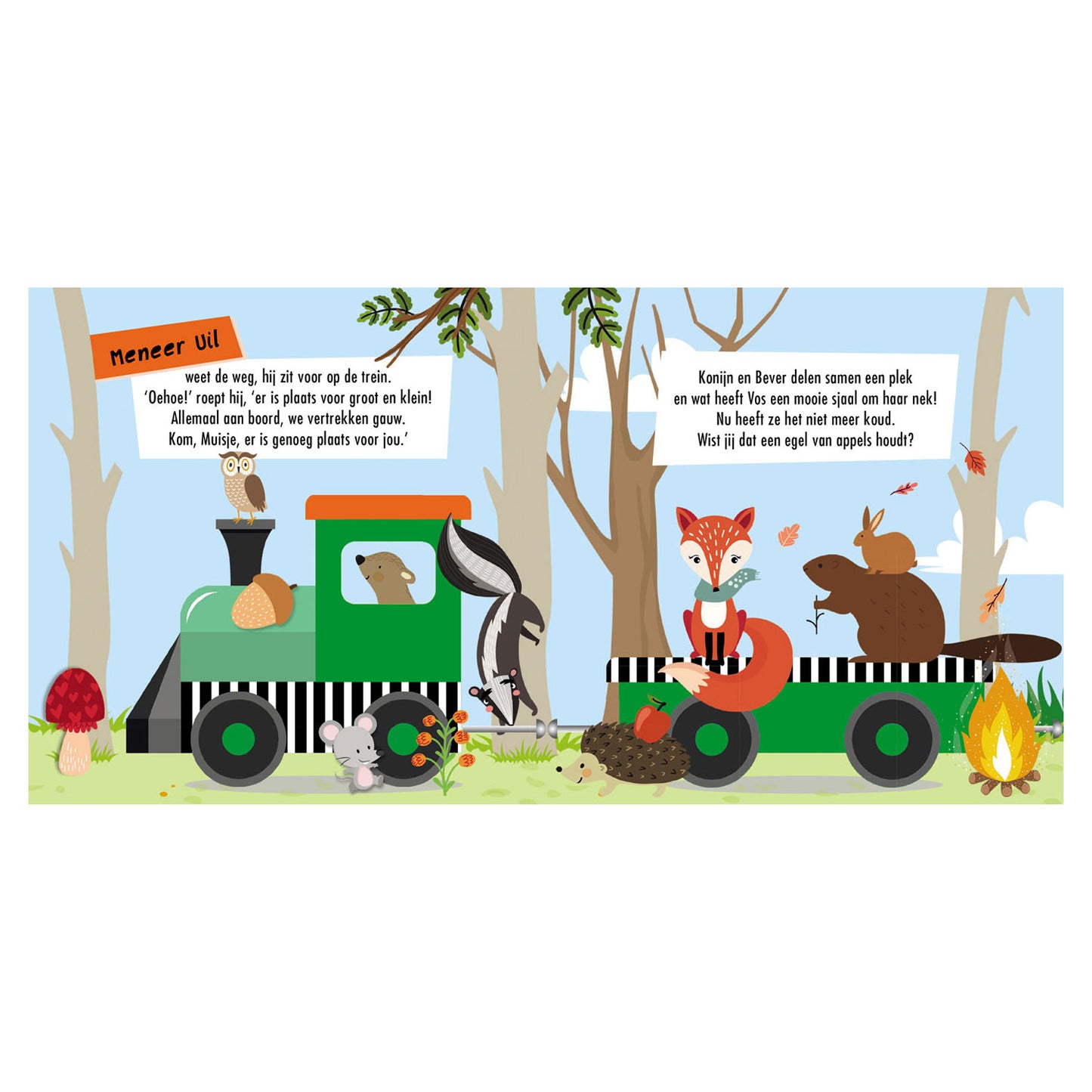 Gli editori di Lantern Book and Puzzle Train Forest Animals