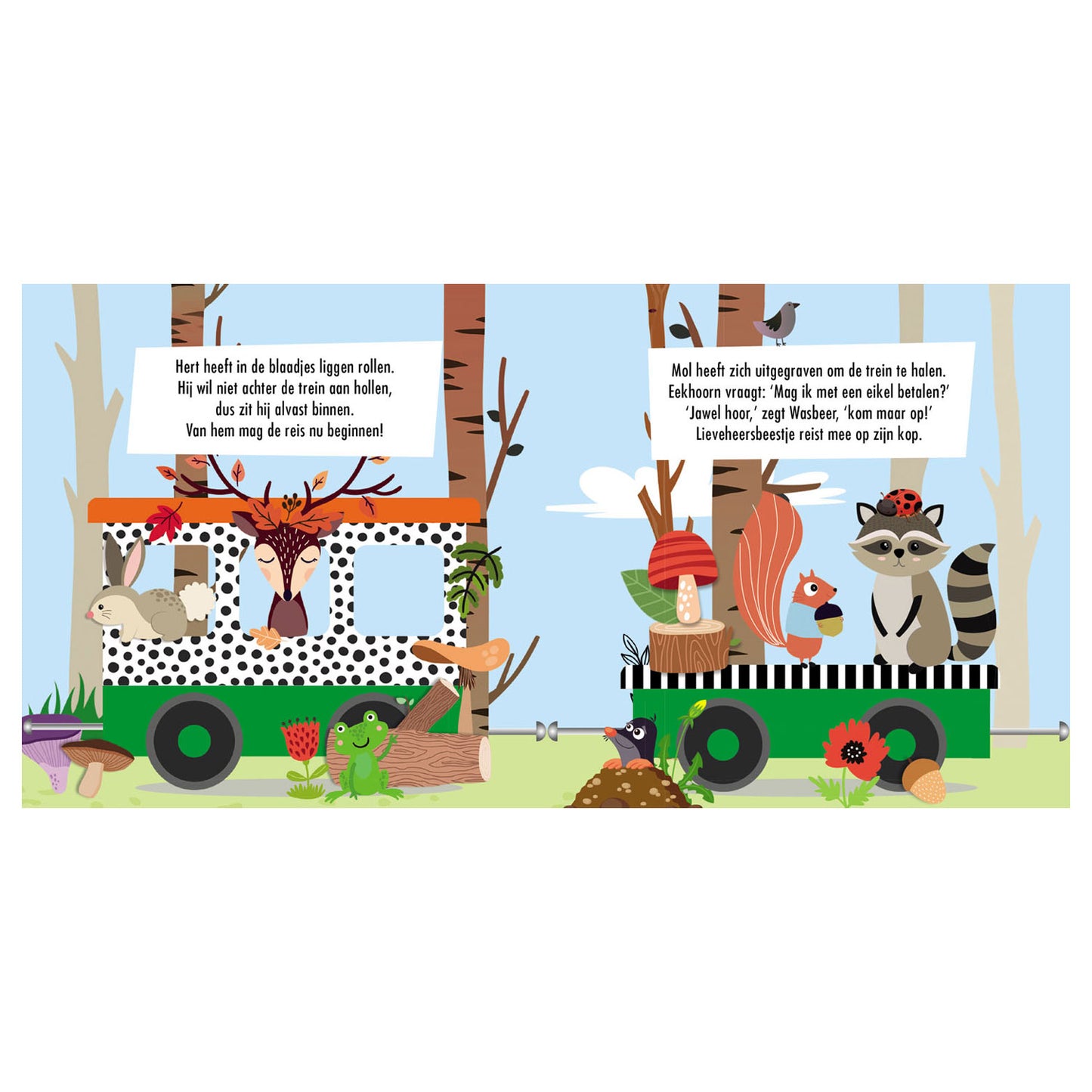 Gli editori di Lantern Book and Puzzle Train Forest Animals