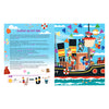 Casa central del libro la maravillosa velada de Sinterklaas + linterna de cartón