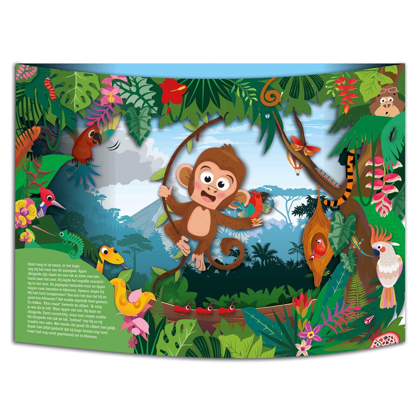 Wonderful Worlday World Pop -Up Book - Aventure in the Jungle