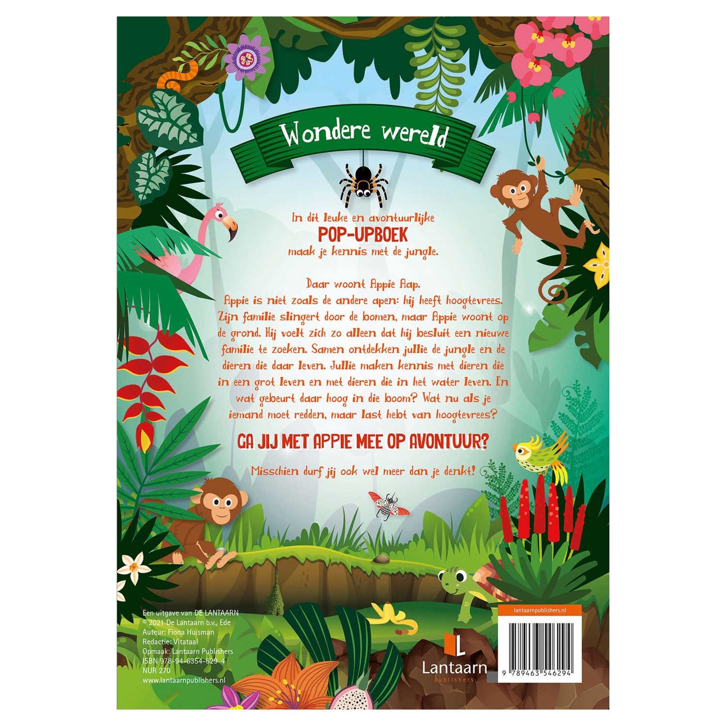 Wonderful Worlday World Pop -Up Book - Aventure in the Jungle