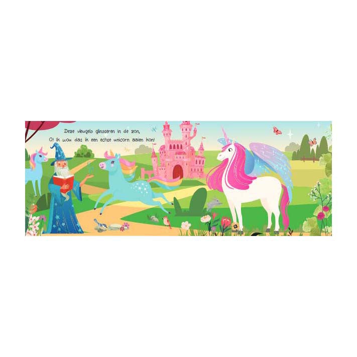 Gli editori di lanterna guardano e sentono unicorni e principesse