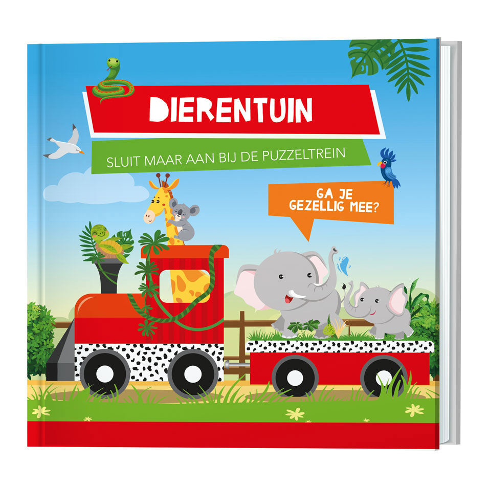 Zoológico de libros de libros y rompecabezas