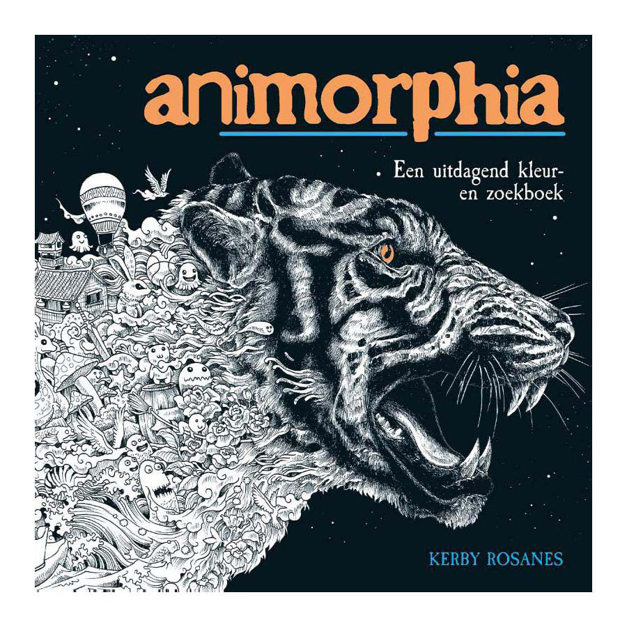 Libro de búsqueda y libro de lectura de animorphia de Lantaarn Publishers