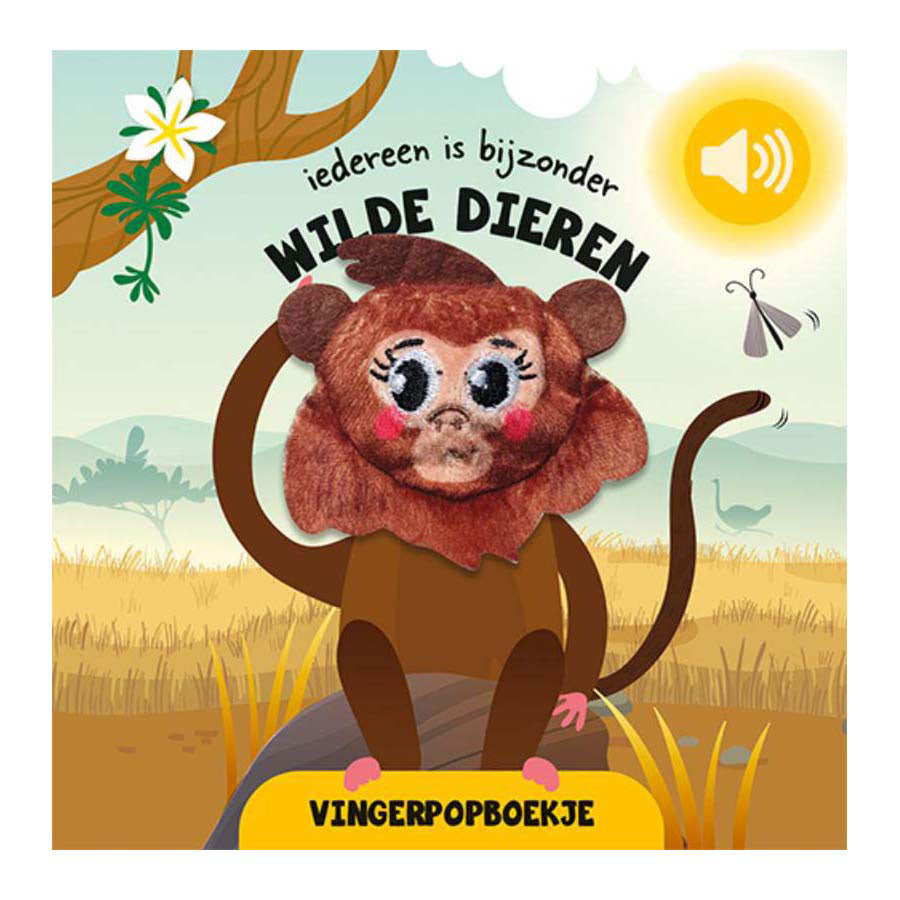 Editores de linternas, todos somos especiales: libro de cartón de animales salvajes