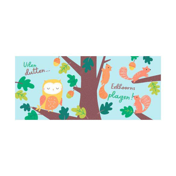 Libretto increspato degli editori di lanterne - nel bosco