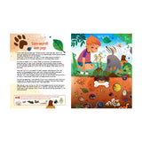 Editores de linternas buscan libro de búsqueda de insectos con linterna de cartón - afbeelding 3