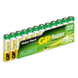 Super alkaline AAA-batterijen 12PK - afbeelding 1