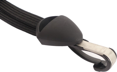 Snelbinder Gazelle con gancho de acero inoxidable - negro