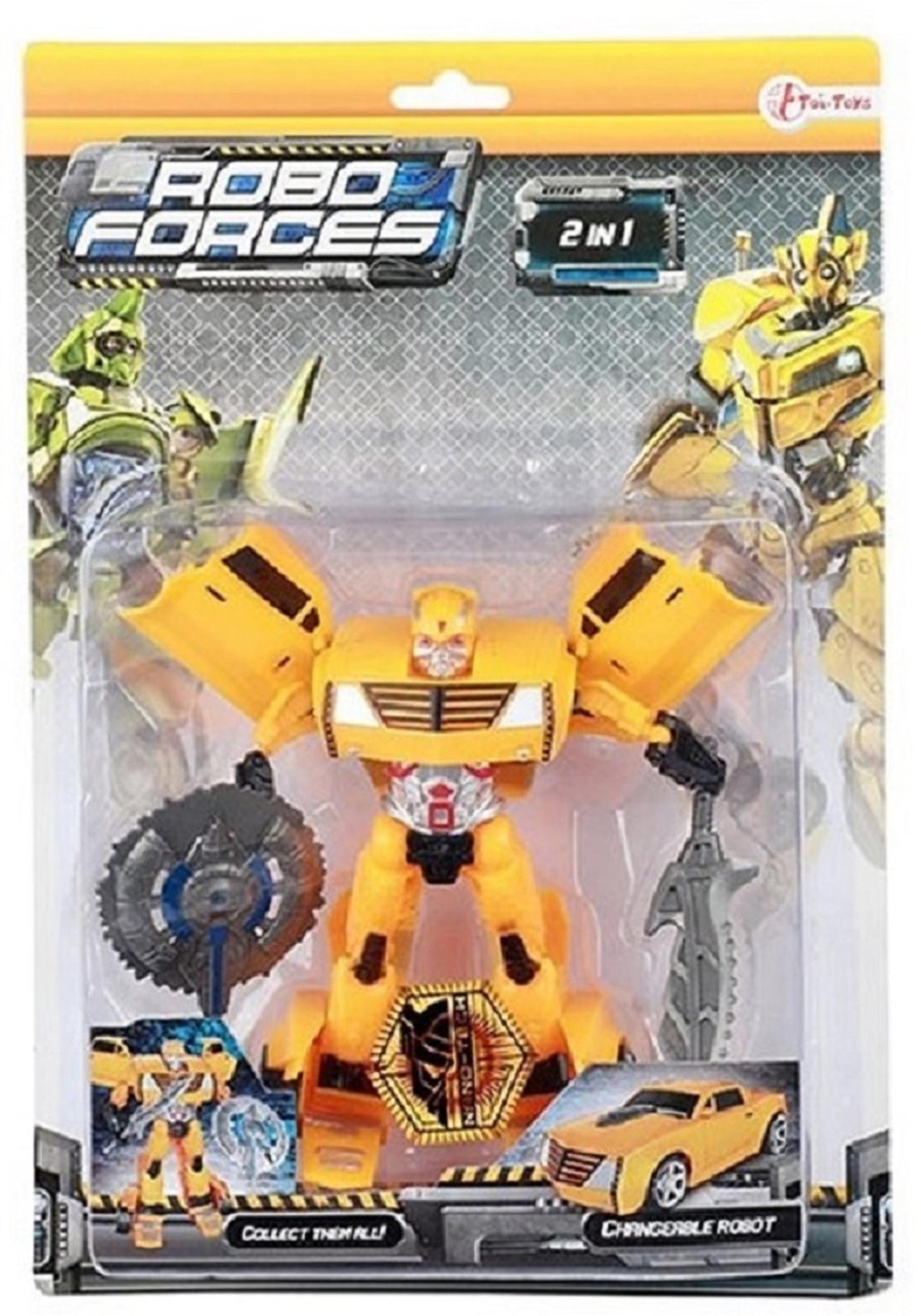 Toi-toys toi juguetes robot cambiador coche camión