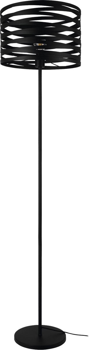 Eglo cremella vloerlamp - e27 - 151 cm - zwart