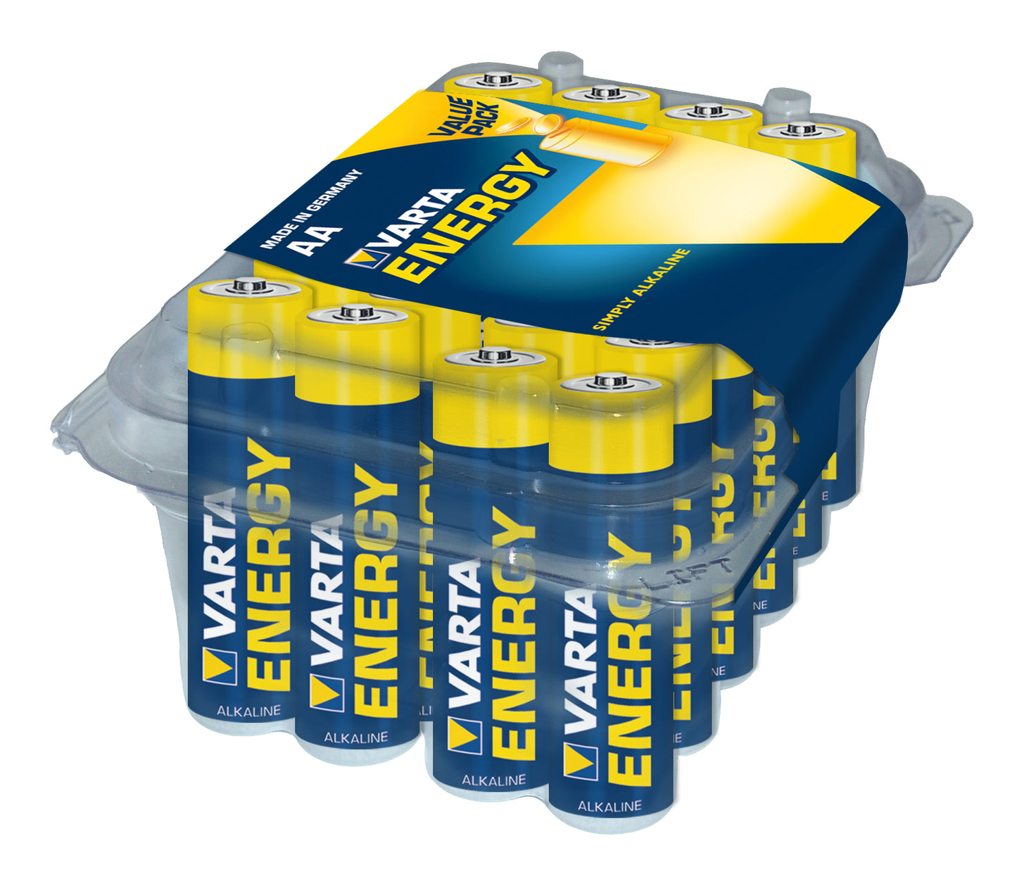 Varta Energie Battery AA LR06 Box 24 pezzi