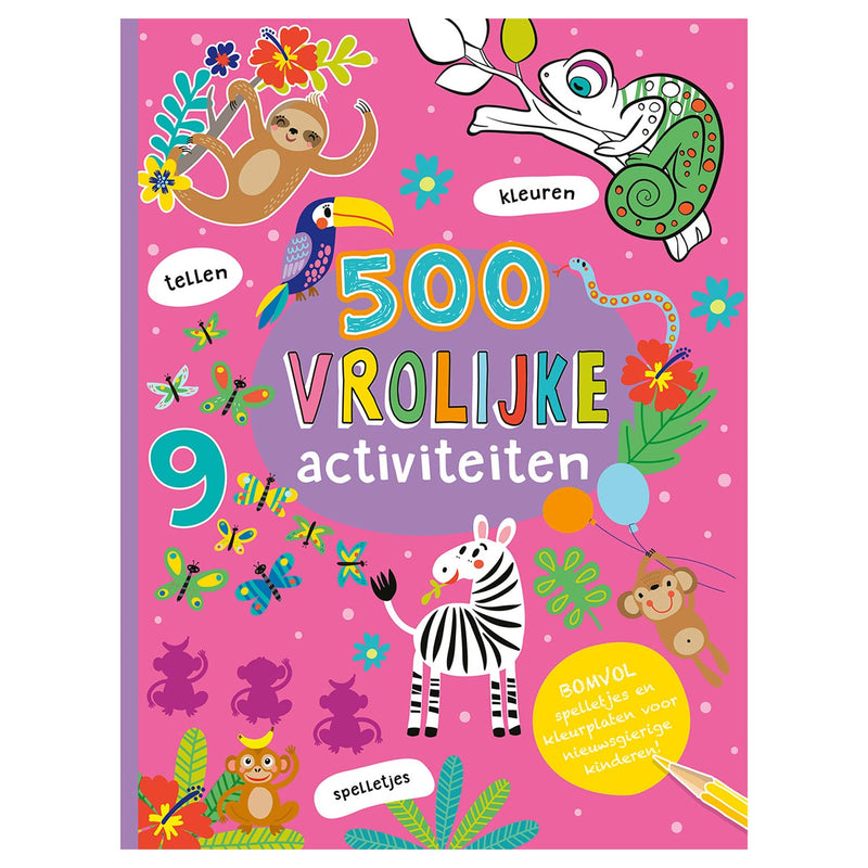 Rebo Editors 500 Leaureful Activity Book