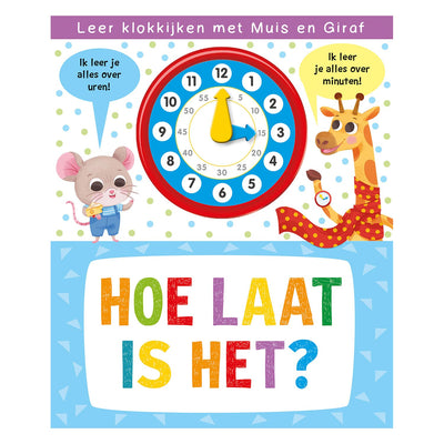 Rebo Publishers Klokboek ¿Qué hora es?