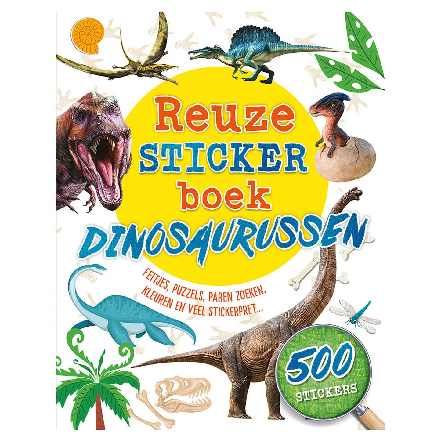 Rebo editori Reuzesticer Book Dinosaurs