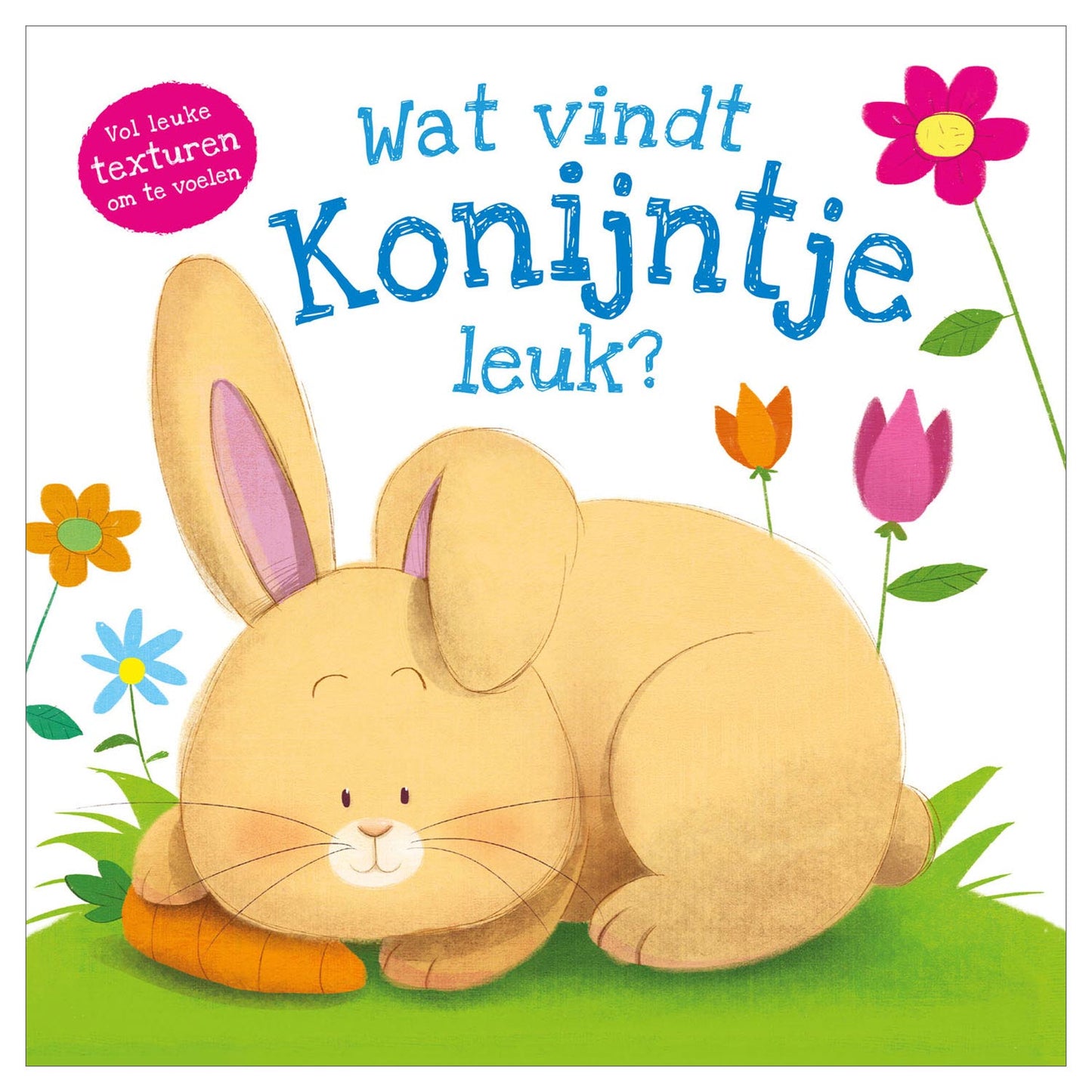 Los editores de rebo sienten un libro ¿Qué le gusta Konijntje?