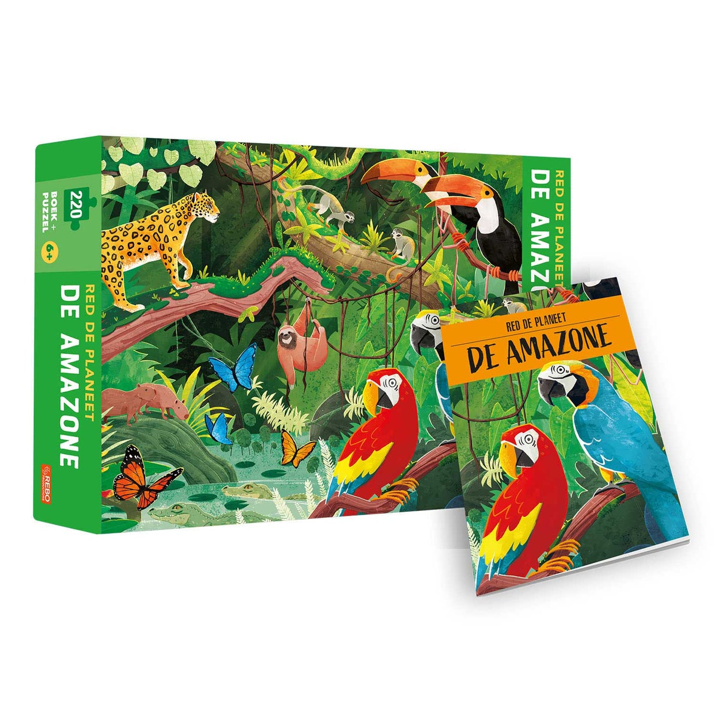 Rebo Publishers Book y Puzzle de Amazone