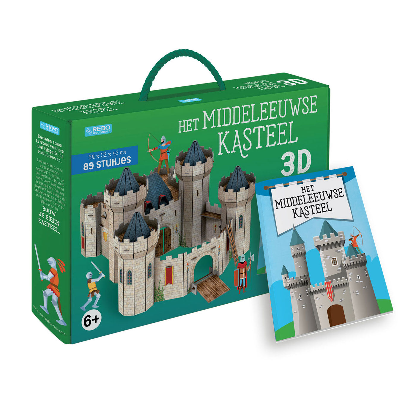 Rebo -Publishers Book + Model 3D The Medieval Castle