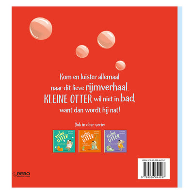 Rebo editori Kleine Otter sta facendo il bagno