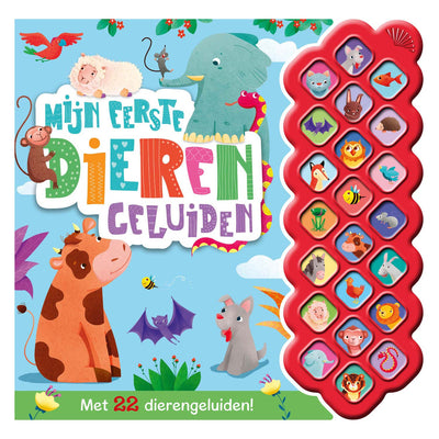 Rebo publishers geluidenboek mijn eerste dierengeluiden (22 geluiden!)