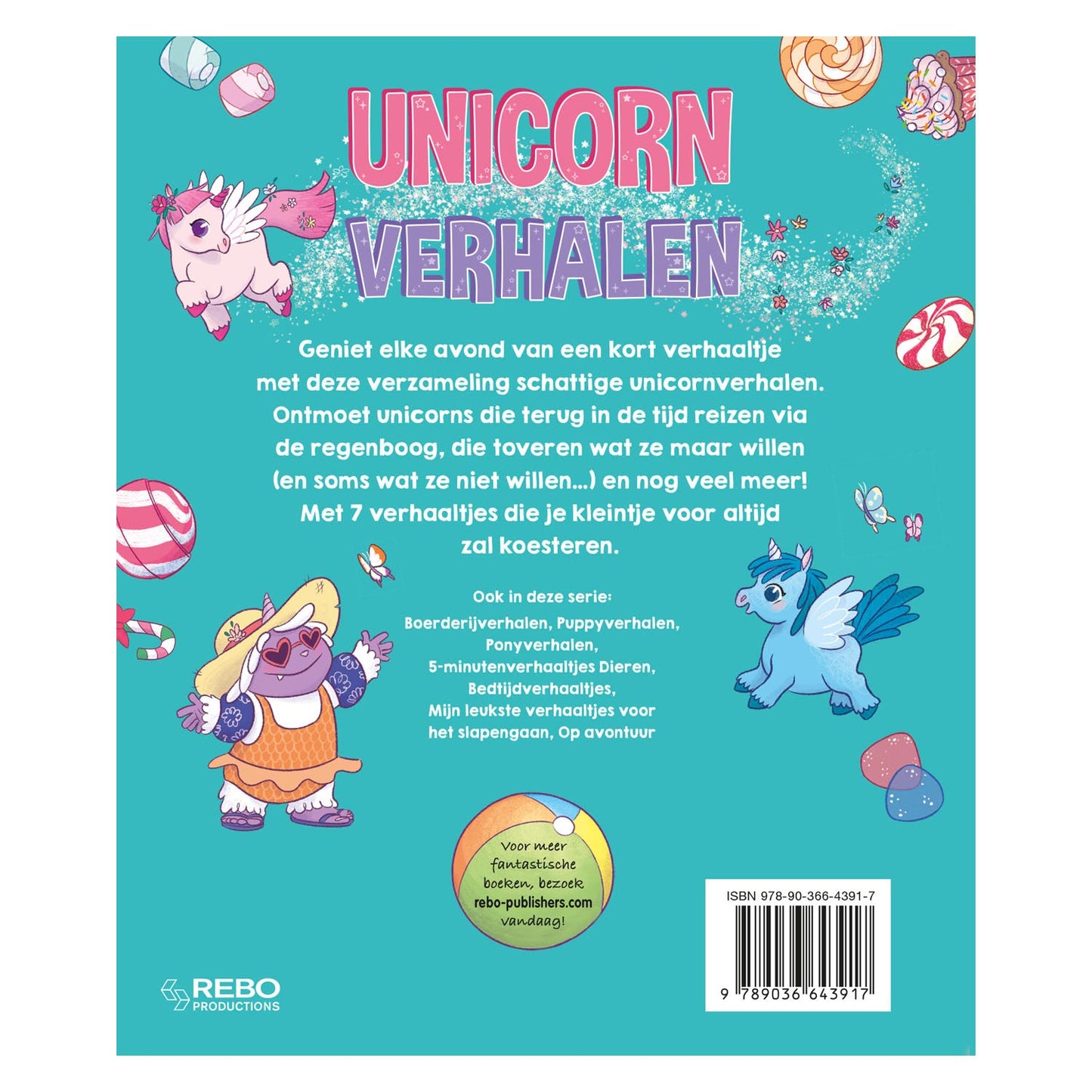 Rebo Publishers Historias de 5 minutos Historias de unicornio