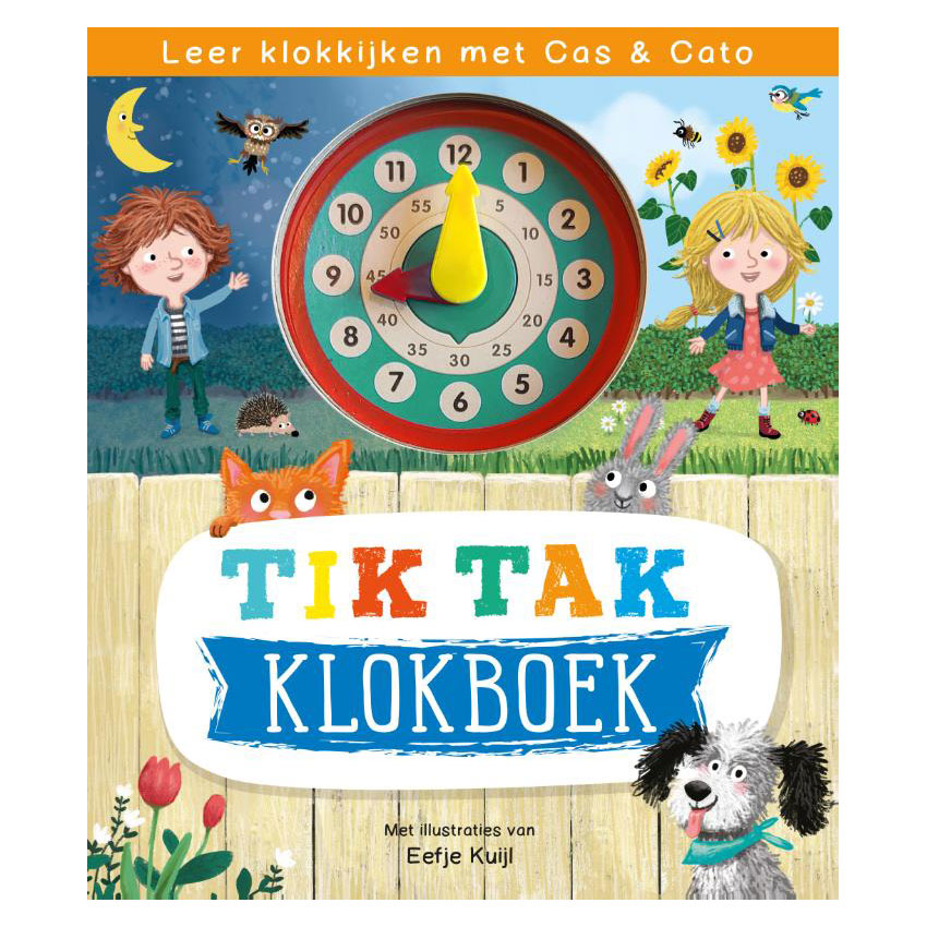 Rebo Publishers Tik Tak Klokboek Cas Cato