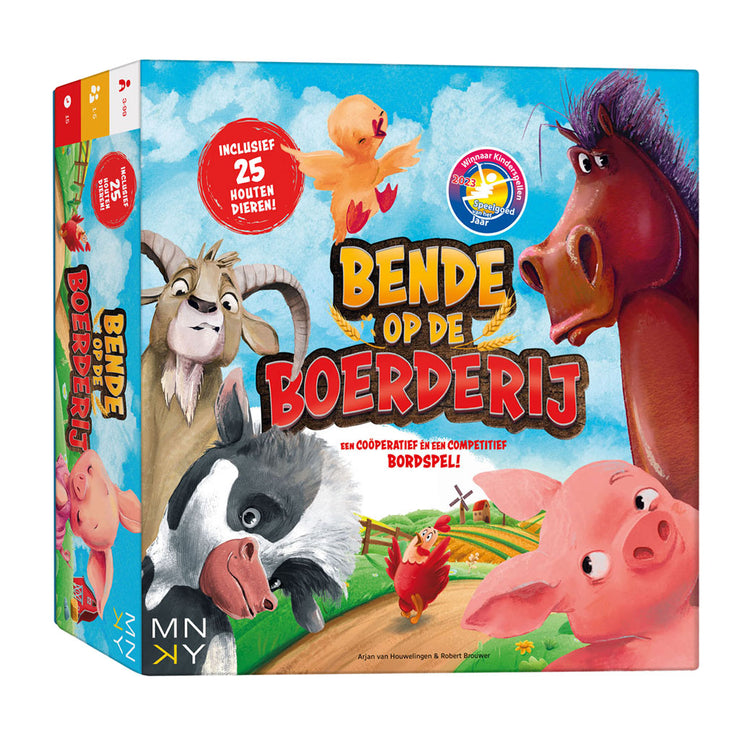 Pandilla de editores Rebo en la granja - juego de mesa