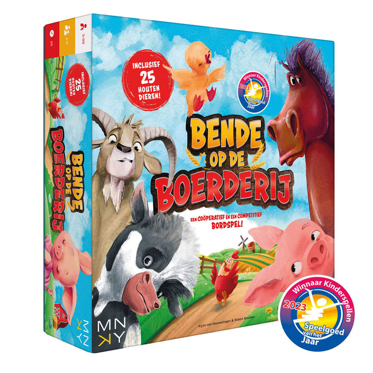 Pandilla de editores Rebo en la granja - juego de mesa