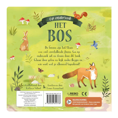 Rebo publishers op onderzoek: het bos. 2+