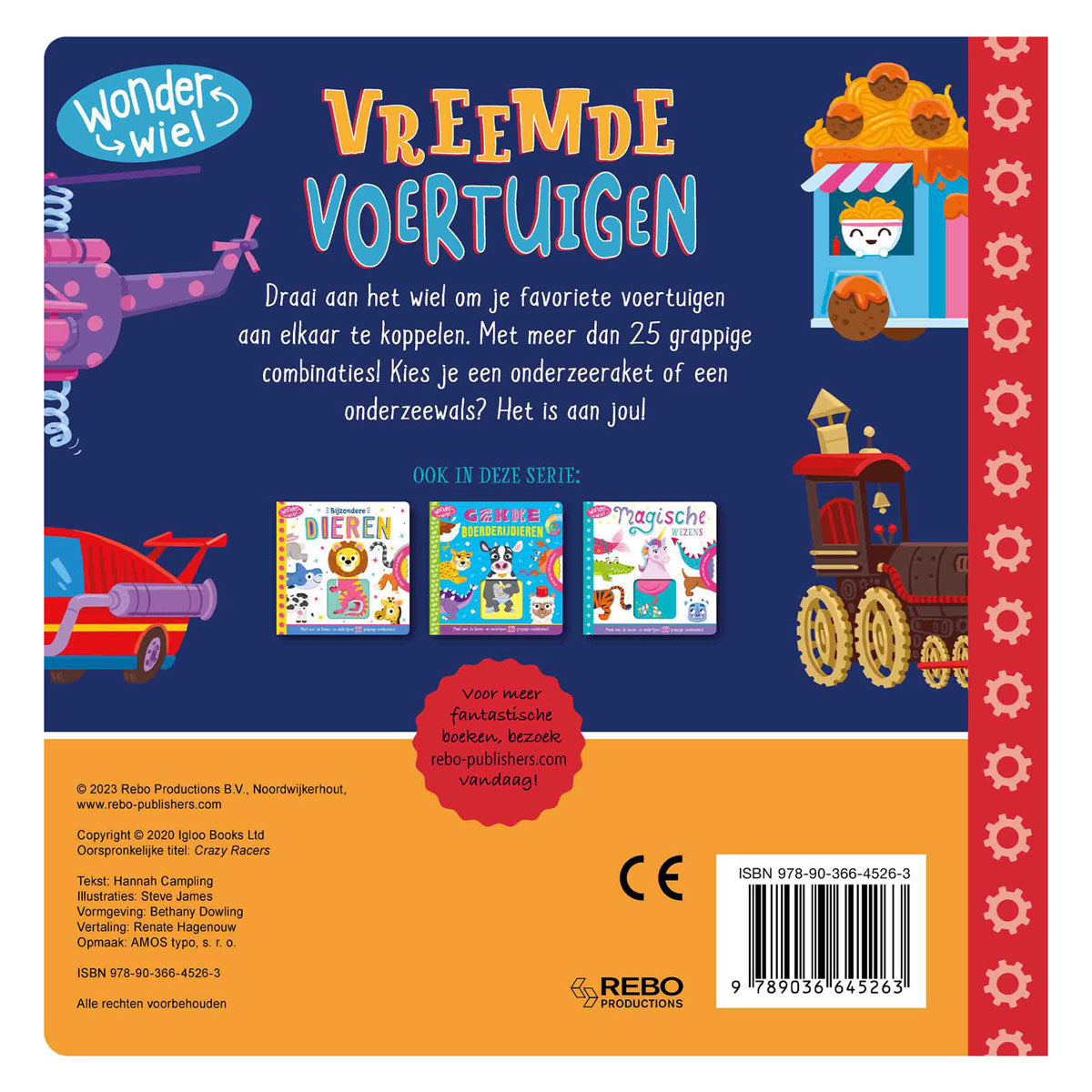 Rebo editori strani veicoli Wonderwiel