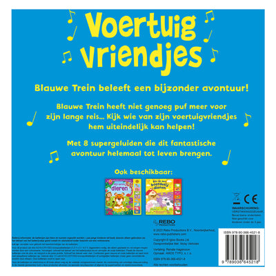 Rebo publishers voertuigvriendjes - 8 geluiden
