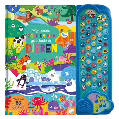 Rebo publishers geluidenboek dieren - zoek en vind
