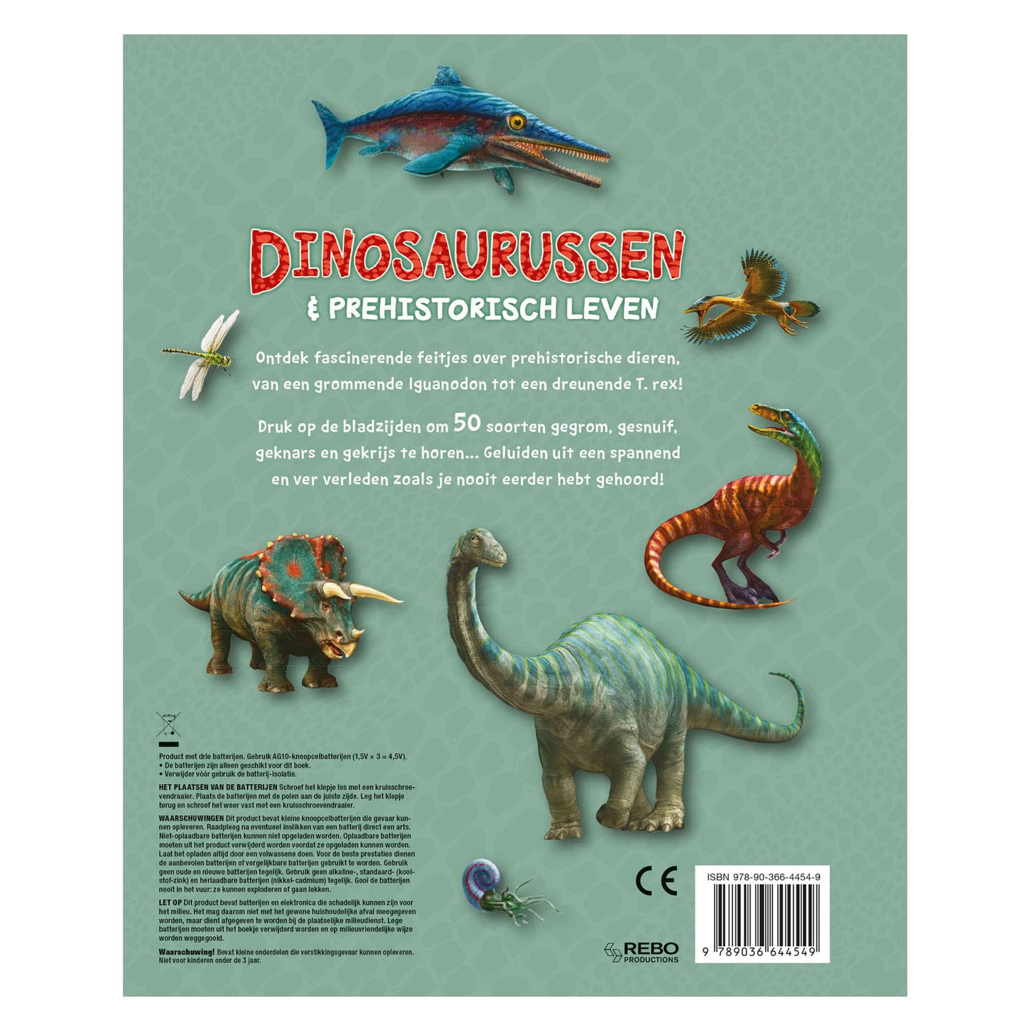 Rebo Publishers Sound Book Dinosaurus Prehistorie