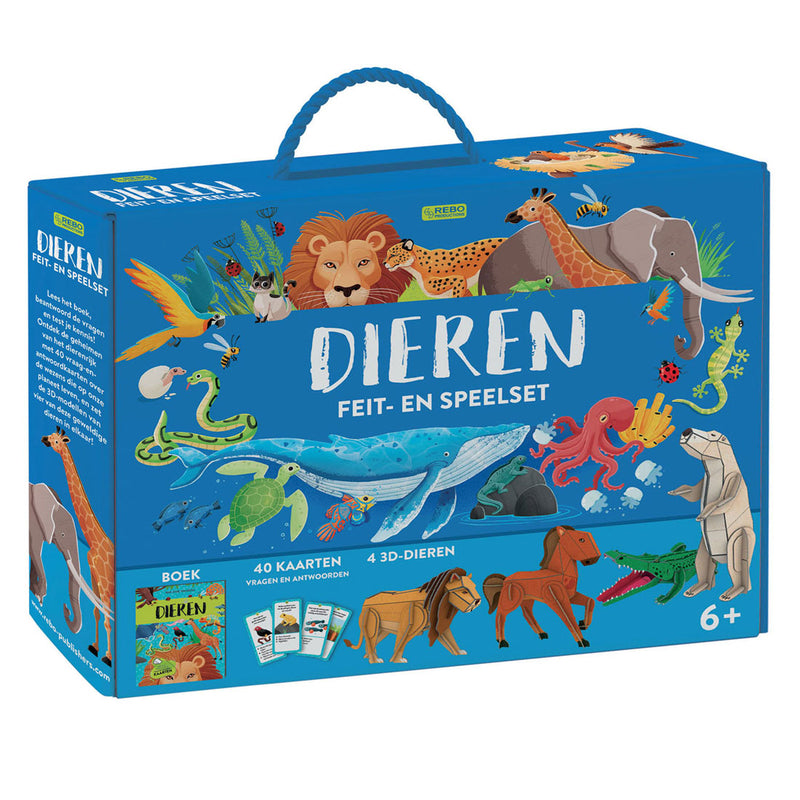 Rebo editori Dieren Facts Play Set