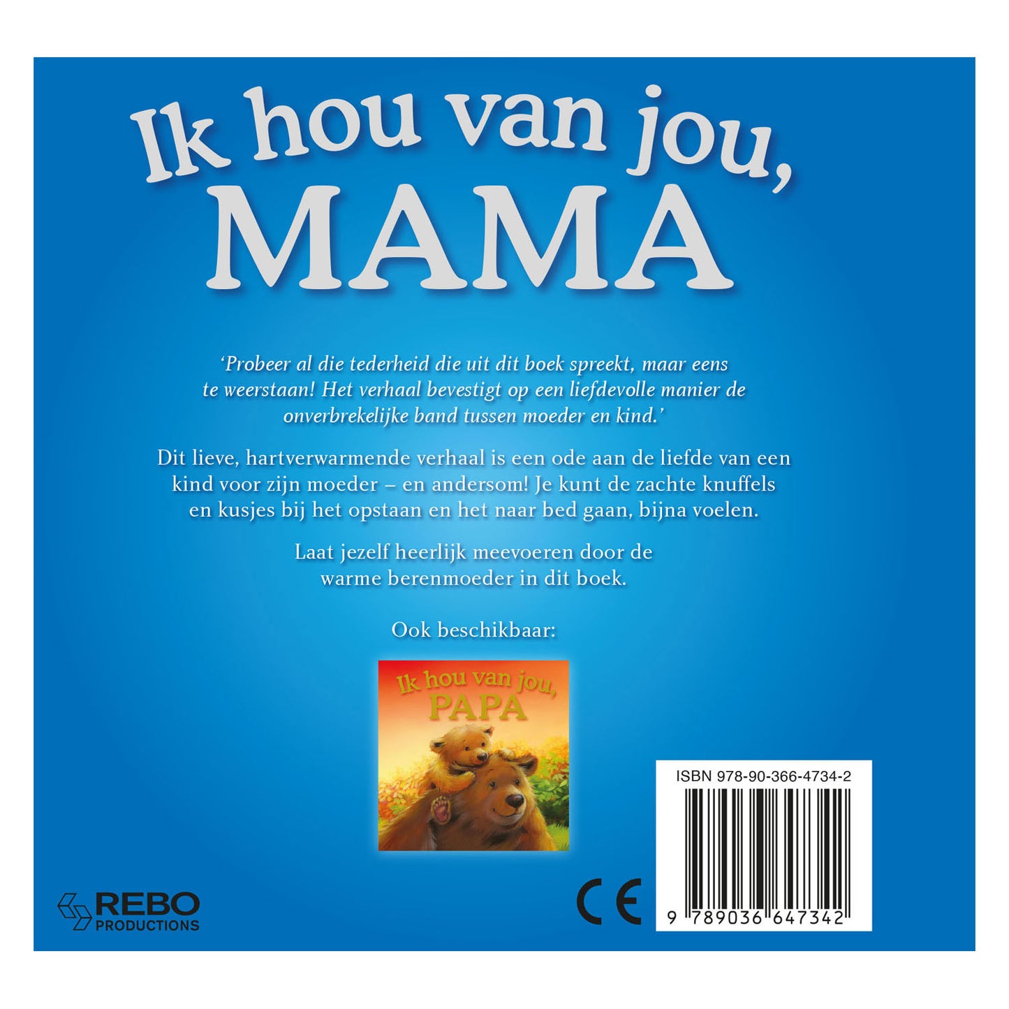 Rebo Publishers I Love You, Mama Cardboard Book