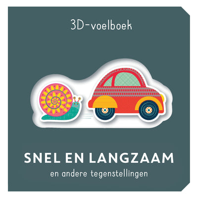 Libro táctil 3D de Rebo Publishers: rápido y lento