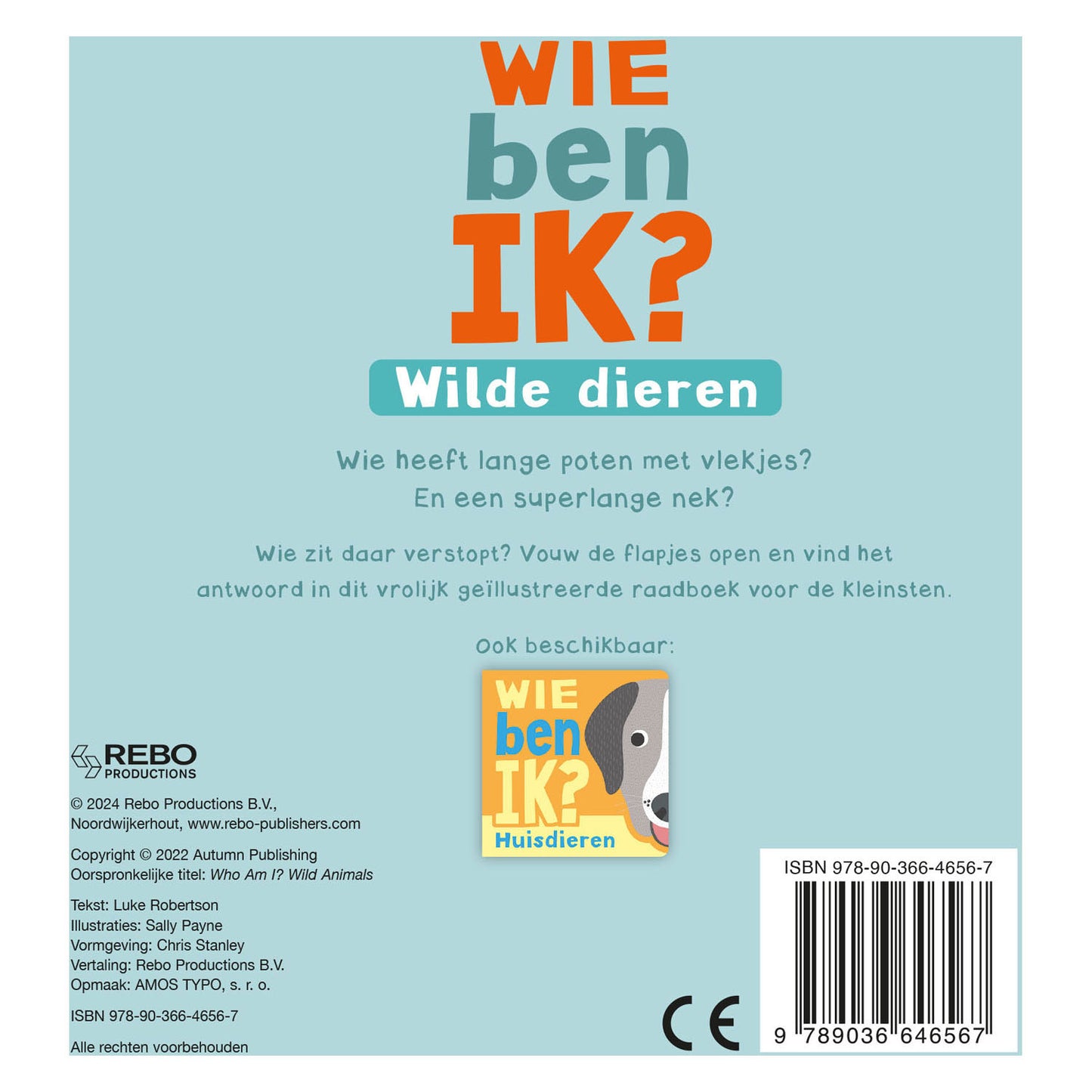 Rebo publishers wie ben ik? wilde dieren