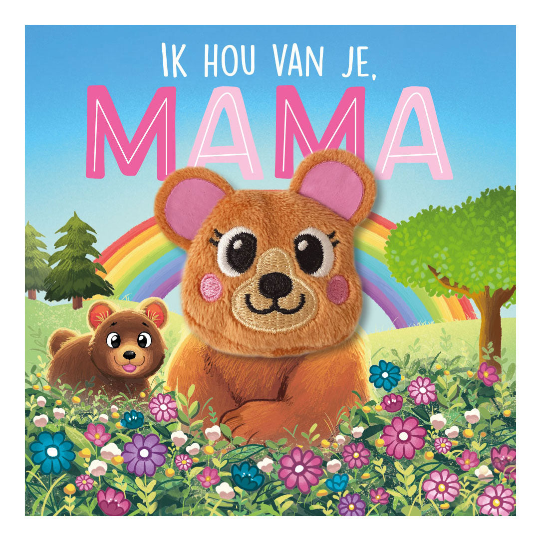 Rebo publishers ik hou van je, mama - vingerpopboek