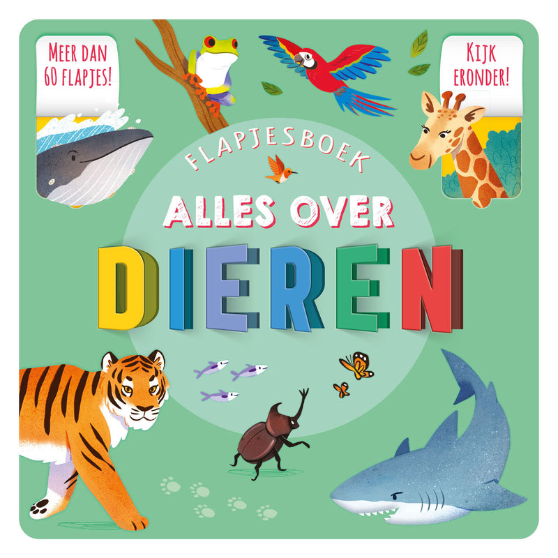 Rebo editores Todo sobre Dieren Flapjesboek