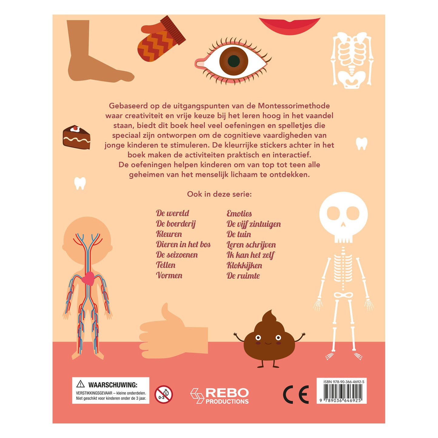 Rebo Publishers Human Body Leukste Ejercicio Libro