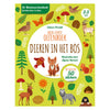 Rebo editori animali nel libro degli esercizi della foresta