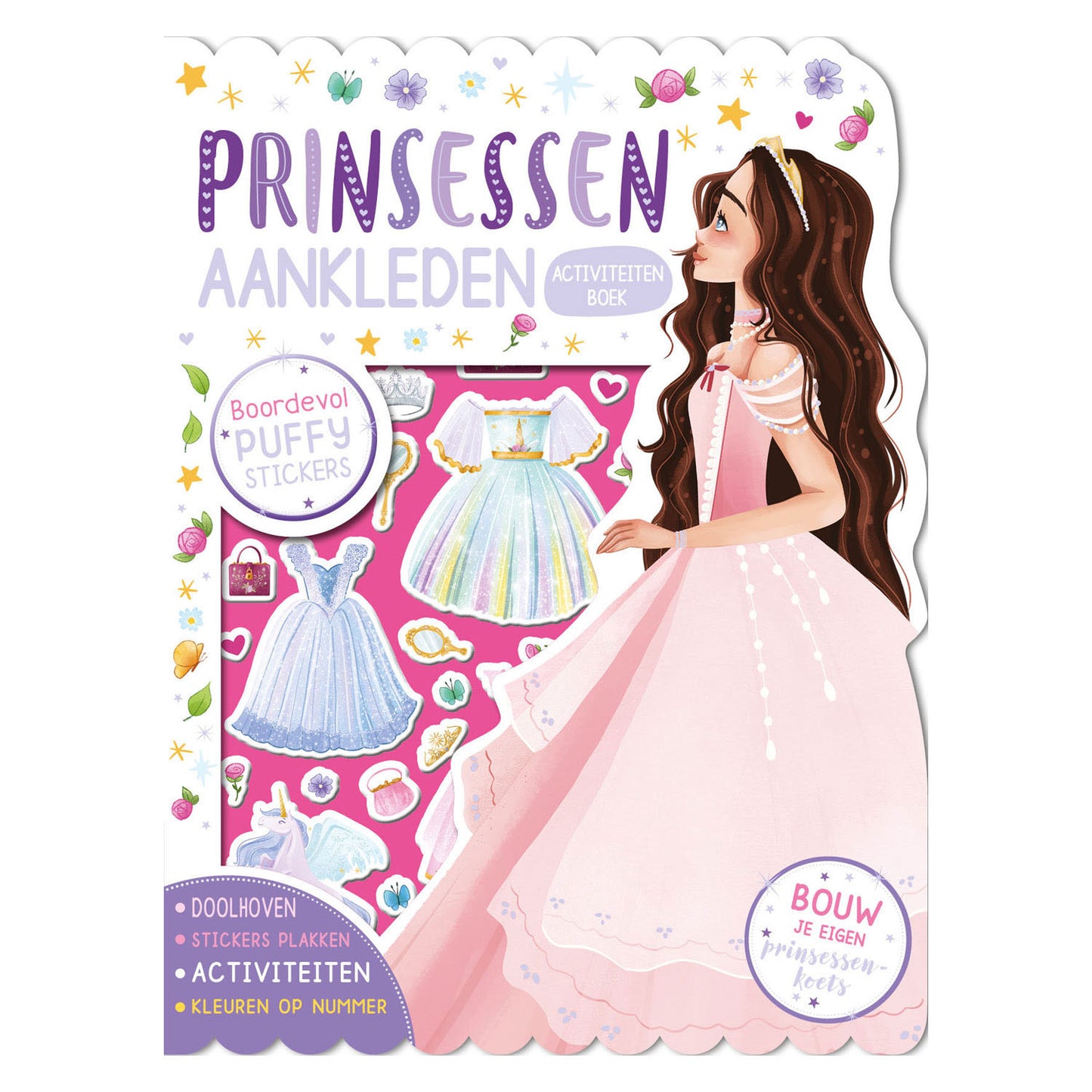 Rebo Publishers Princesas Sticker Pleasure Stickerboek